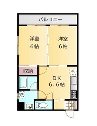 第４セシール水前寺の物件間取画像